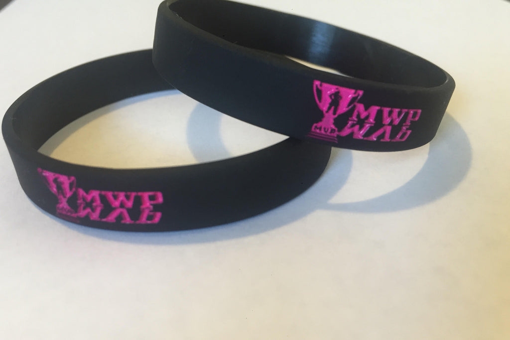 MWP Wristbands- Black x 2